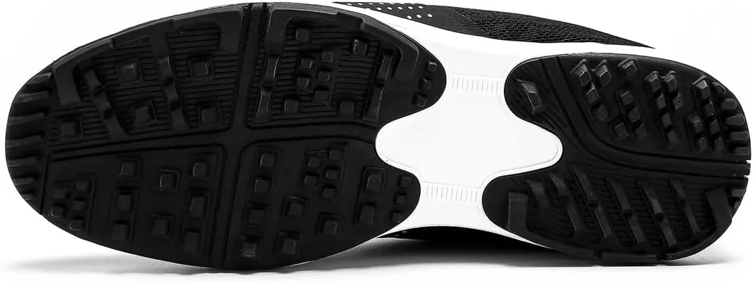 Mesh Golf Trainers for Men Professional Breathable Spikeless Golfers Sneakers Anti Slip Walking Footwears