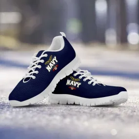 Navy Wings Running Shoes