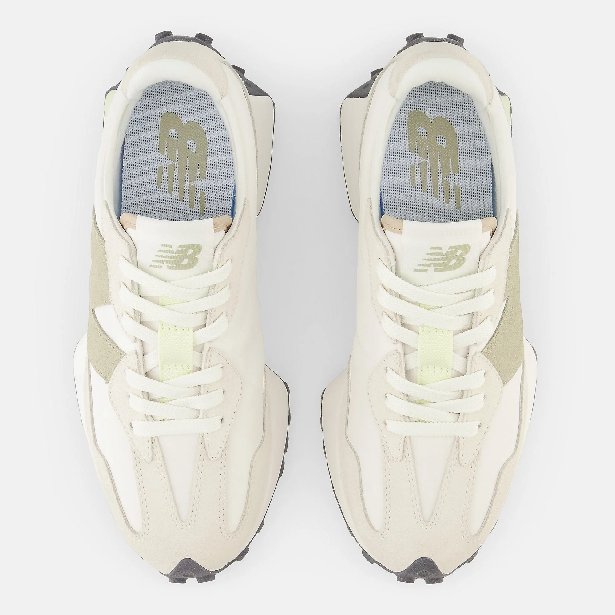 New Balance Womens 327 Fashion Trainers - Beige