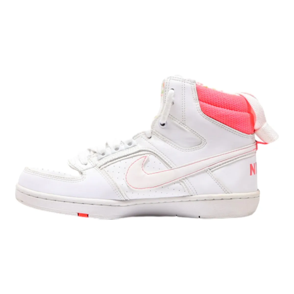 NIKE High Top Trainers White Synthetic Womens UK 4.5