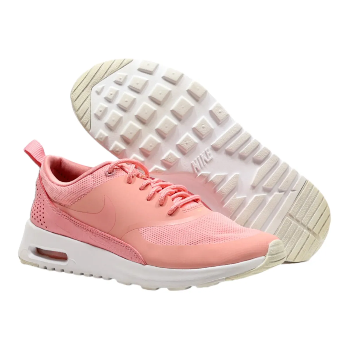 NIKE Sneaker Trainers Pink Synthetic Womens UK 4