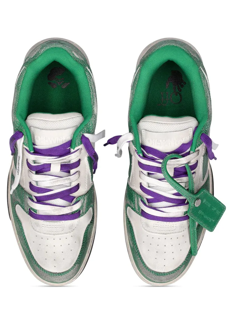 Off-White Out Of Office Low Vintage Leather Sneakers