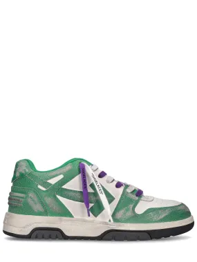 Off-White Out Of Office Low Vintage Leather Sneakers