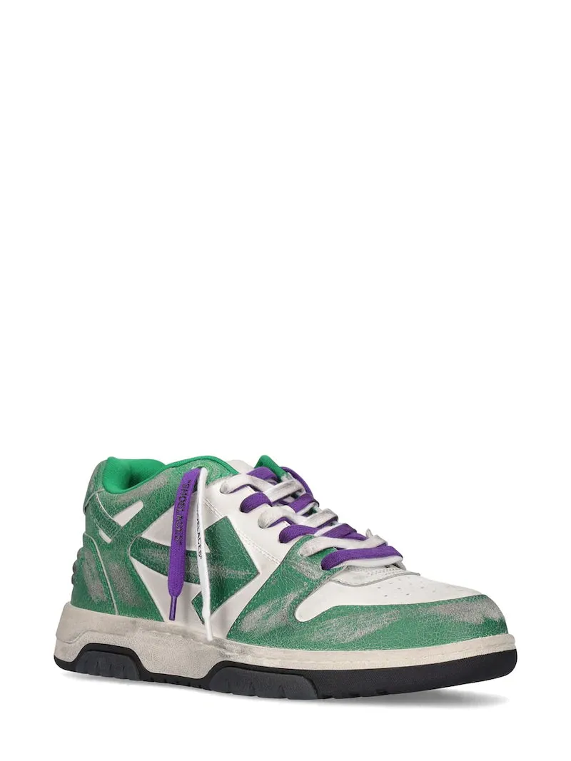Off-White Out Of Office Low Vintage Leather Sneakers