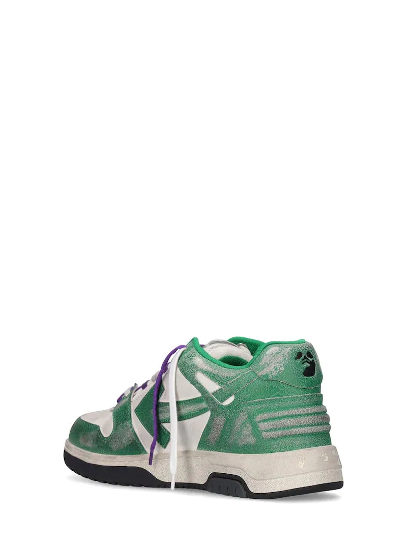 Off-White Out Of Office Low Vintage Leather Sneakers