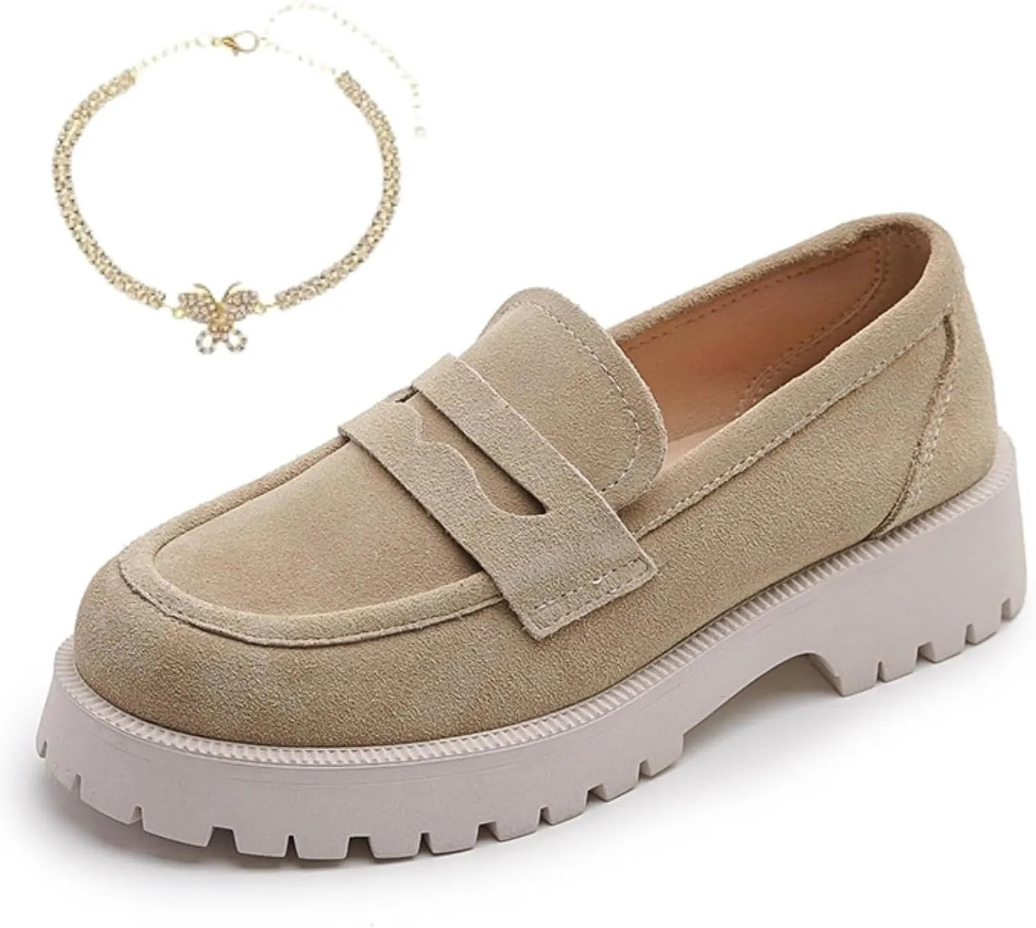 Orthoture Womens Shoes Orthoture-Orthopedic Platform Loafers Slip On Comfort Orthopedic Shoes for Women
