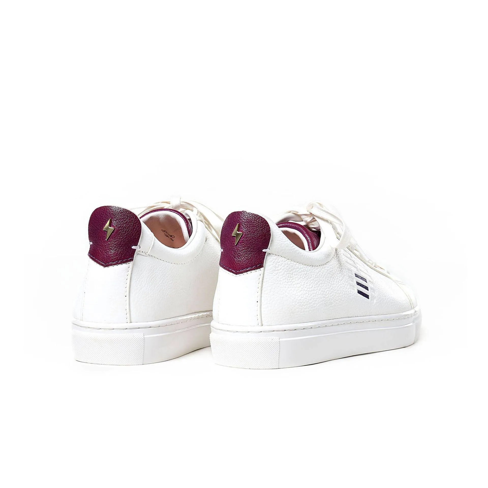 Powder Room x Andrew Kayla CRT LO Leather Sneakers