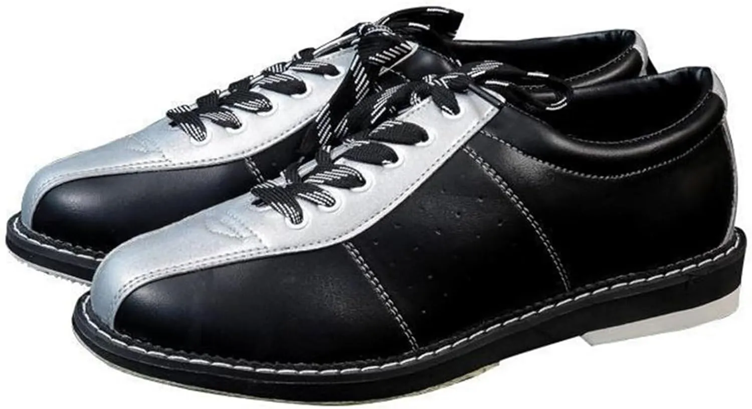 Professional Bowling Sneakers for Men Women Bowling Trainers Breathable PU Bowling Training Sliding Shoes