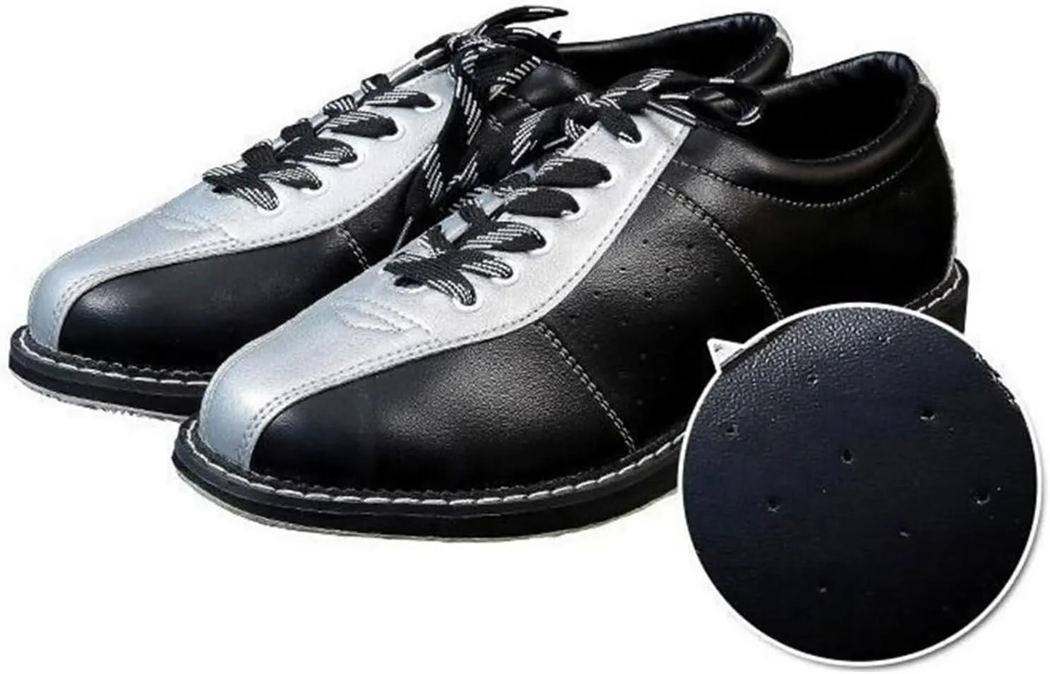 Professional Bowling Sneakers for Men Women Bowling Trainers Breathable PU Bowling Training Sliding Shoes