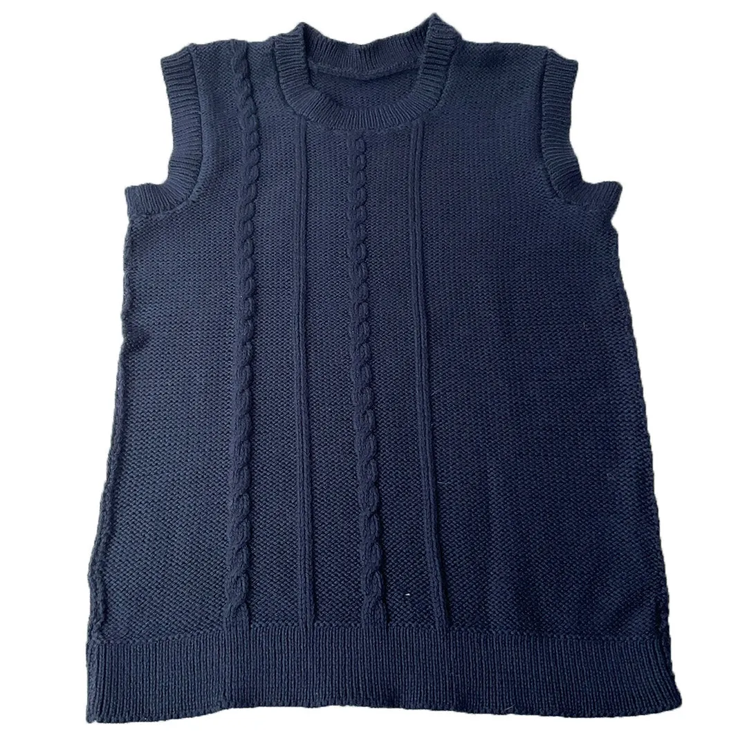 Pullover  Round  Neck  Half  Sleeve - After  Midnight     |  For  Men  |  100% Organic Wool