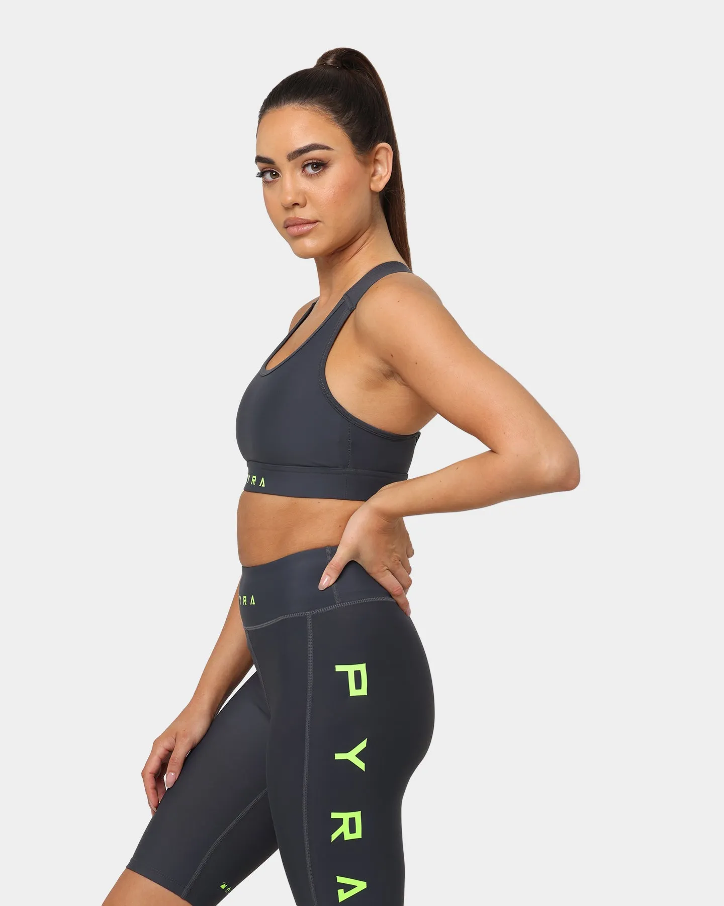 PYRA Women's Carbon Sports Bra Carbon