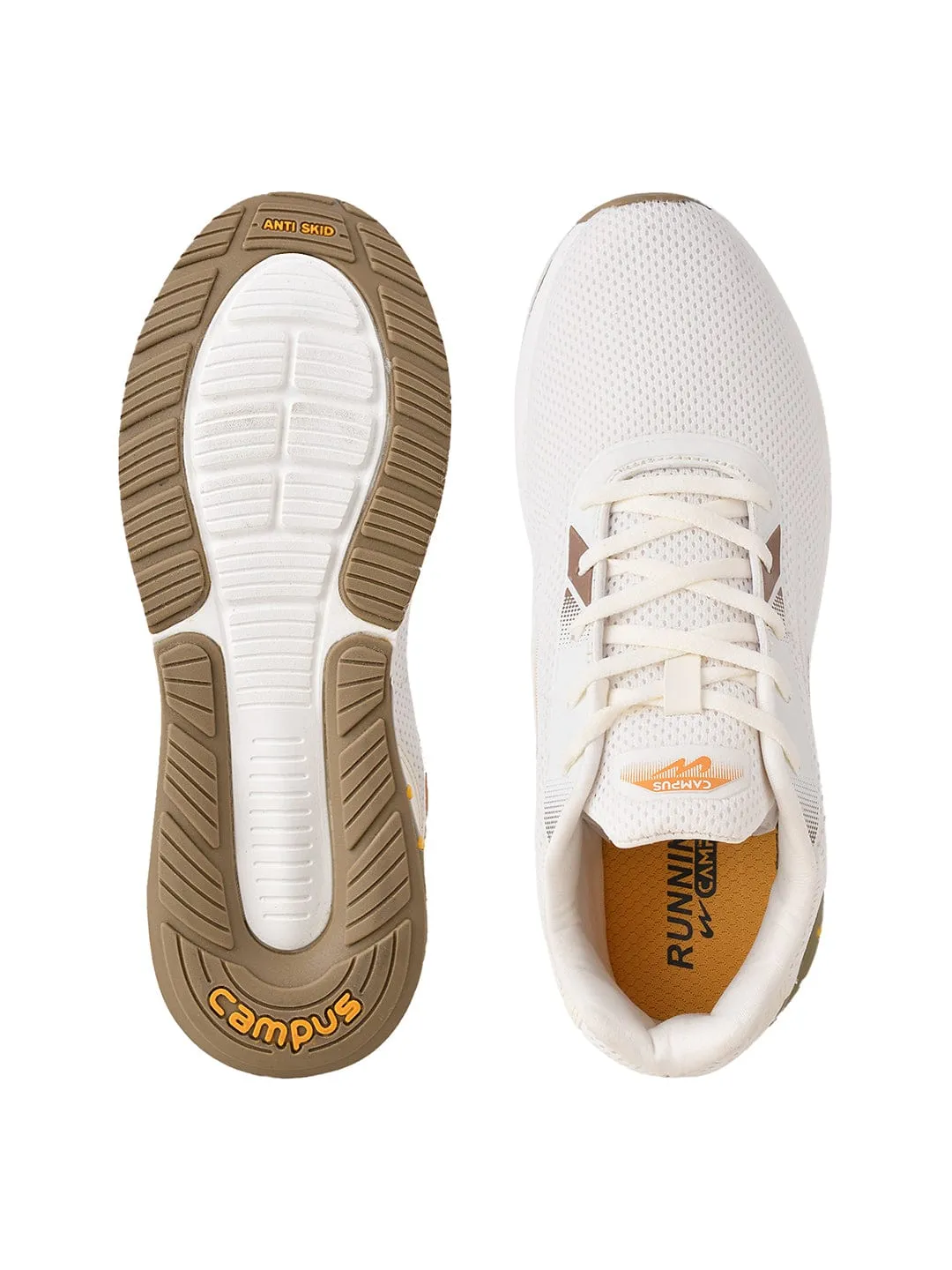 REBOUND White Men's Running Shoes