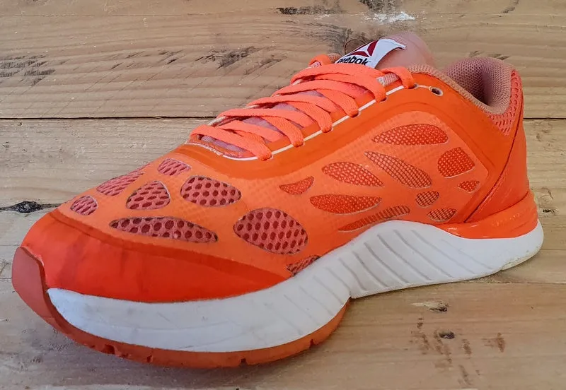 Reebok Cardio Ultra Low Textile Trainers UK5/US7.5/EU38 M49073 Orange/White