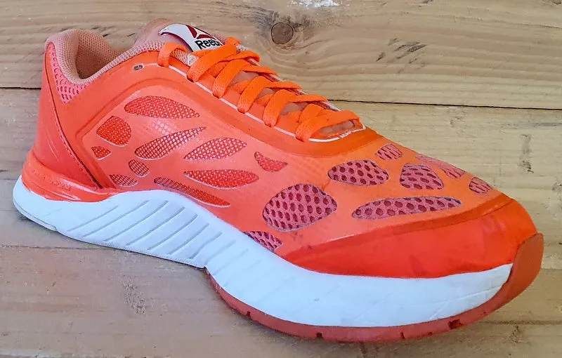 Reebok Cardio Ultra Low Textile Trainers UK5/US7.5/EU38 M49073 Orange/White