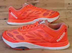 Reebok Cardio Ultra Low Textile Trainers UK5/US7.5/EU38 M49073 Orange/White