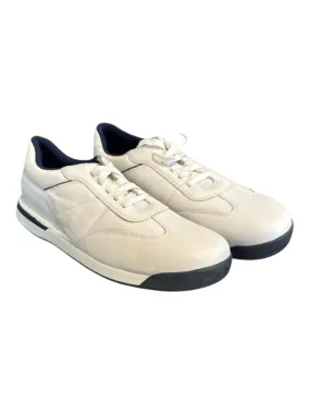 Rockport Shoe Size 9 New White & Navy Leather Athletic Men's Sneakers