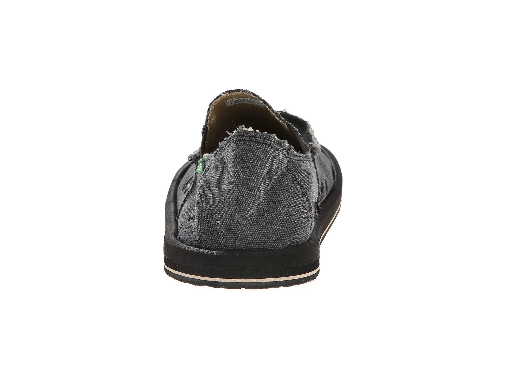 Sanuk Vagabond Sidewalk Surfers Slip On Loafers CHARCOAL (12, CHARCOAL)