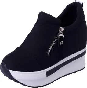Shoes for Elderly Women Womens Walking Sneakers Low Top Casual Sneakers for Women Womens Slip on Sneakers