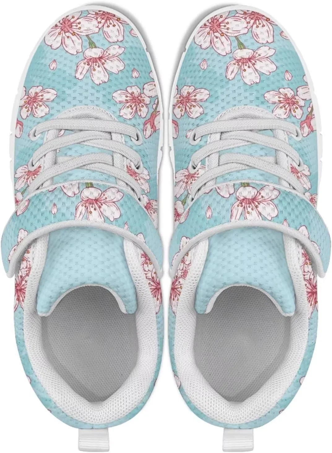 St Patrick's Day Running Shoes Plants Pattern Boys Girls Sneakers with Single Buckle Soft Lightweight Footwear for Play Casual and Everyday Use