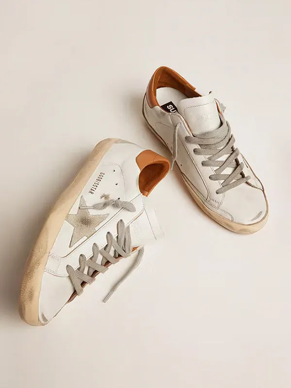 Super-Star Sneakers in Tan Leather