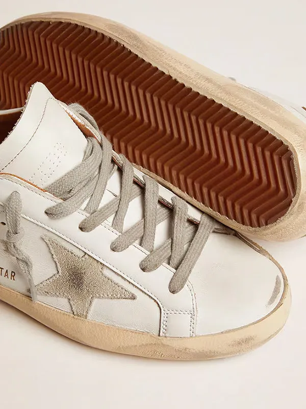 Super-Star Sneakers in Tan Leather