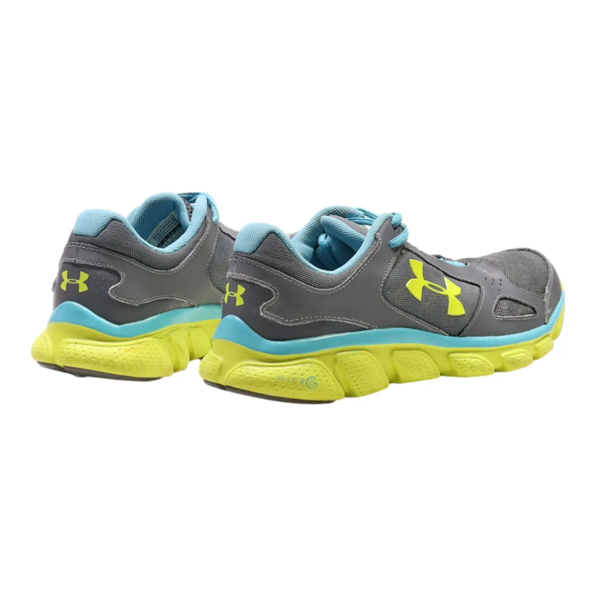 UNDER ARMOUR Sneaker Trainers Grey Synthetic Womens UK 4