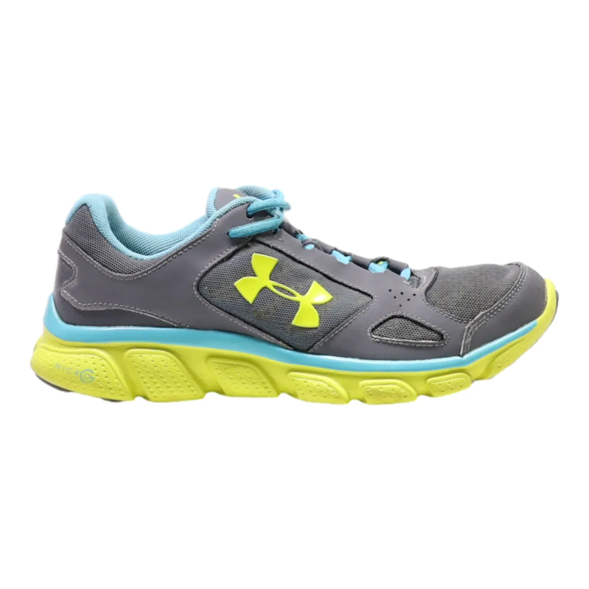 UNDER ARMOUR Sneaker Trainers Grey Synthetic Womens UK 4