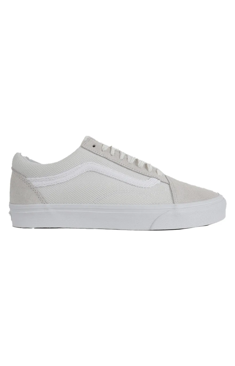 Vans Old Skool Textured Classic Sneakers Women’s Ivory White