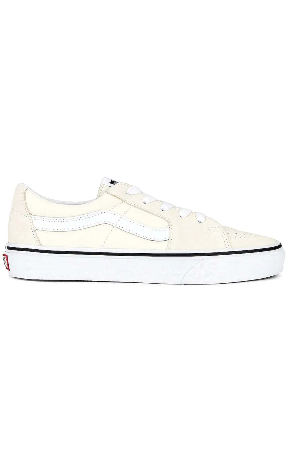 Vans Sk8 Low Classic White Sneakers Canvas & Suede Vn0A38F7Y28