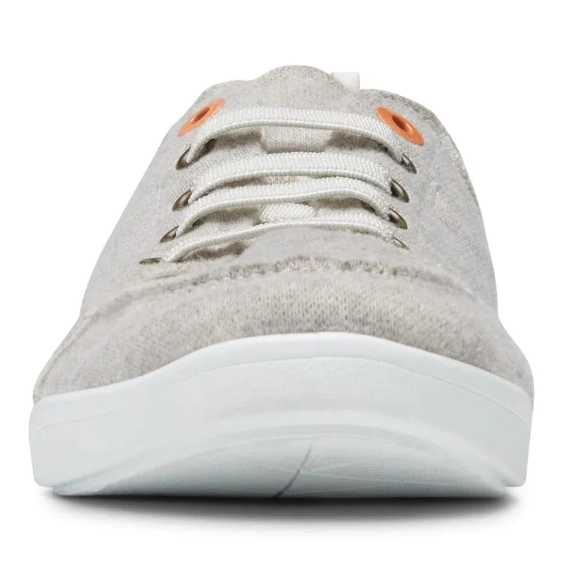 Vionic Women's Pismo Slip On Sneakers- Light Grey
