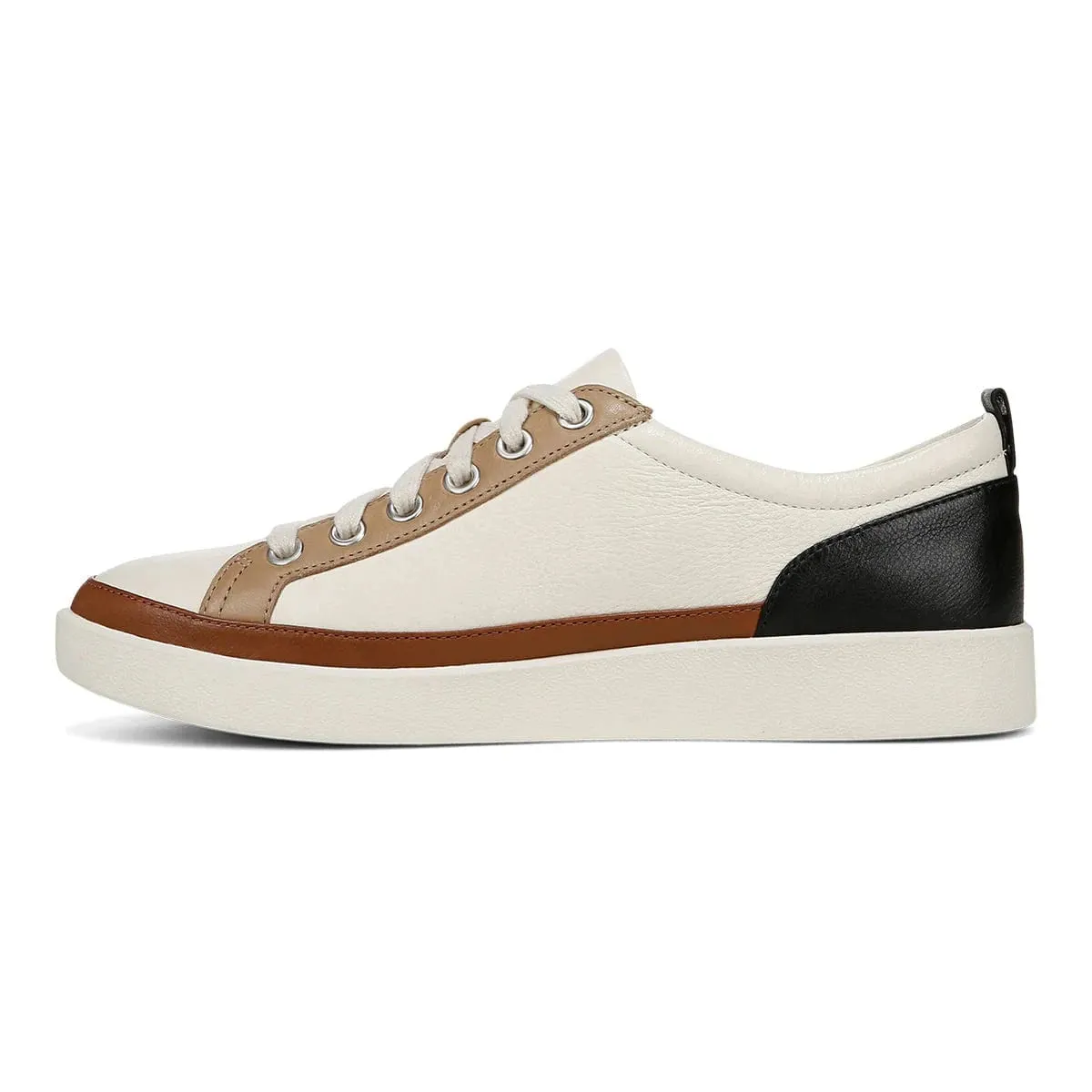 Vionic Women's Winny II Sneakers- Ivory/ Black