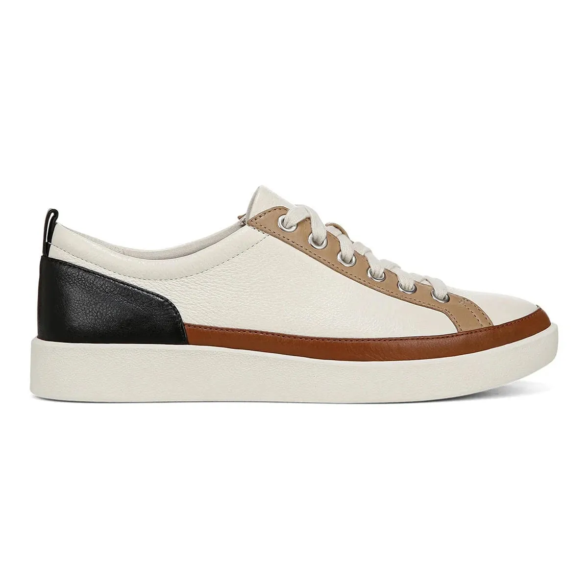 Vionic Women's Winny II Sneakers- Ivory/ Black