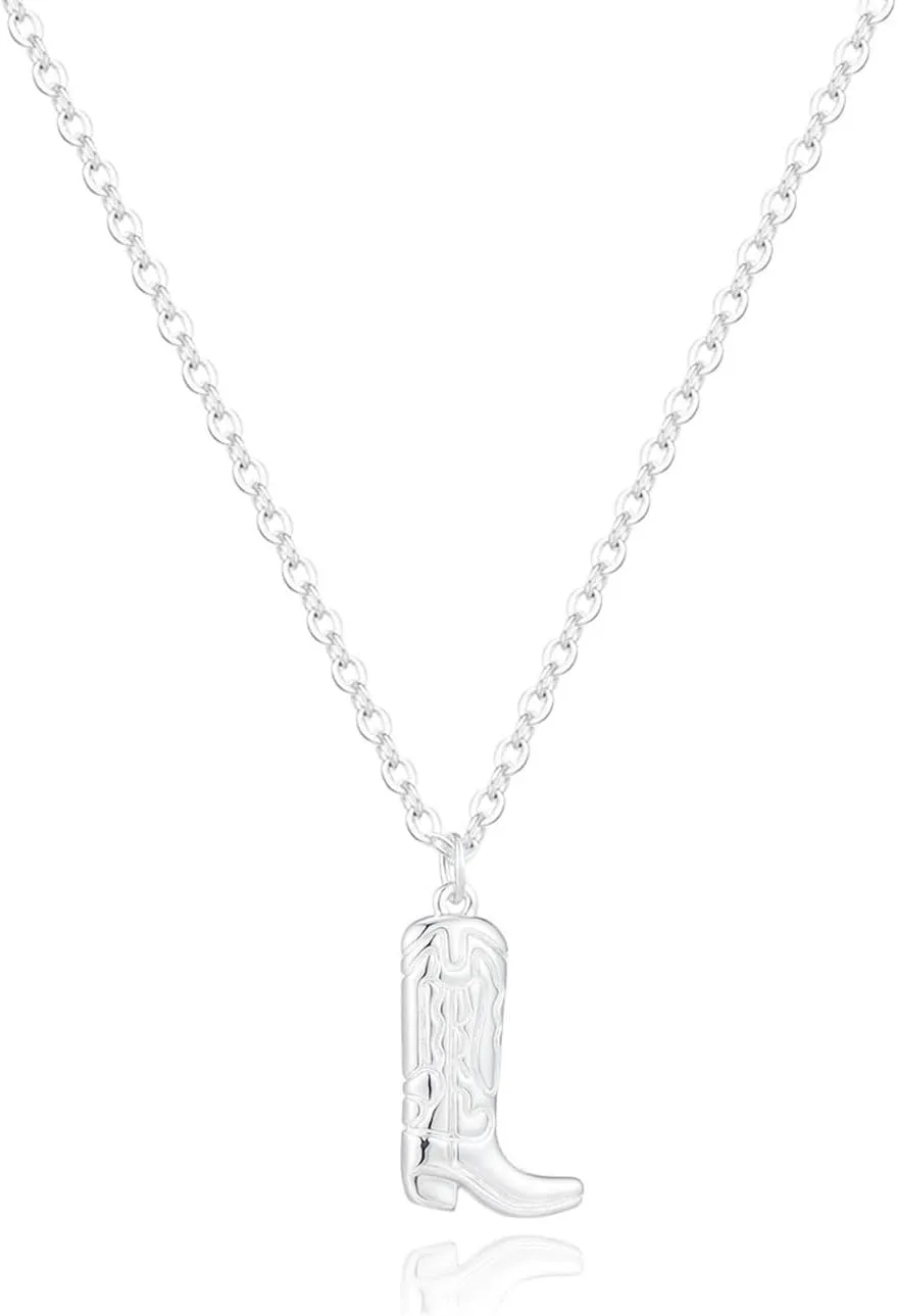 VRIUA Silver Necklace for Women 14K Silver Plated Dainty Star of David Butterfly Sun Lotus Flower Bead Necklace Simple Jewelry Everyday