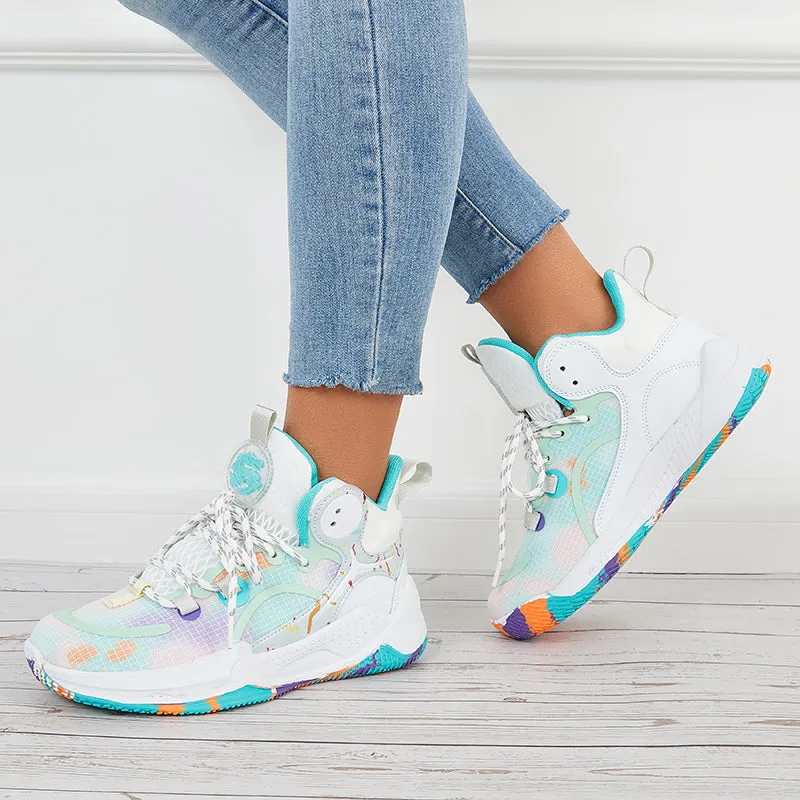 Women Basketball Running Sneakers Chunky Sports Shoes
