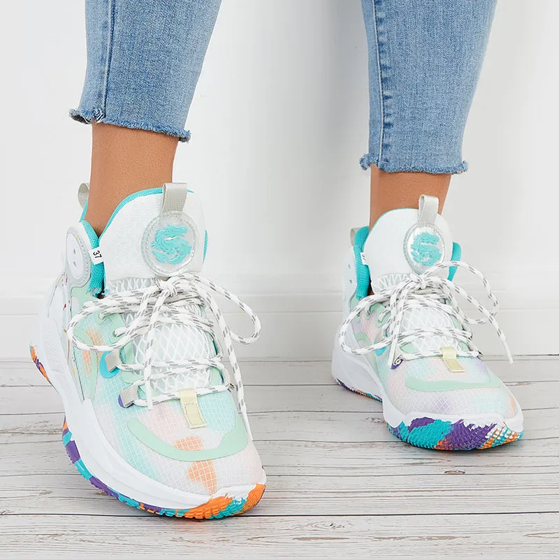 Women Basketball Running Sneakers Chunky Sports Shoes
