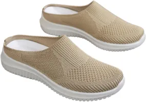 Women's Casual Shoes Everyday Wear Comfortable Soft Sole Slide Sandals with Open Toe Design Home Wear Slippers Women