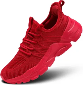 Women's Walking Shoes Lightweight Breathable Mesh Upper Casual Jogging Shoes Ladies Tennis Shoes Workout Footwear Non-Slip Gym Sneakers for Women